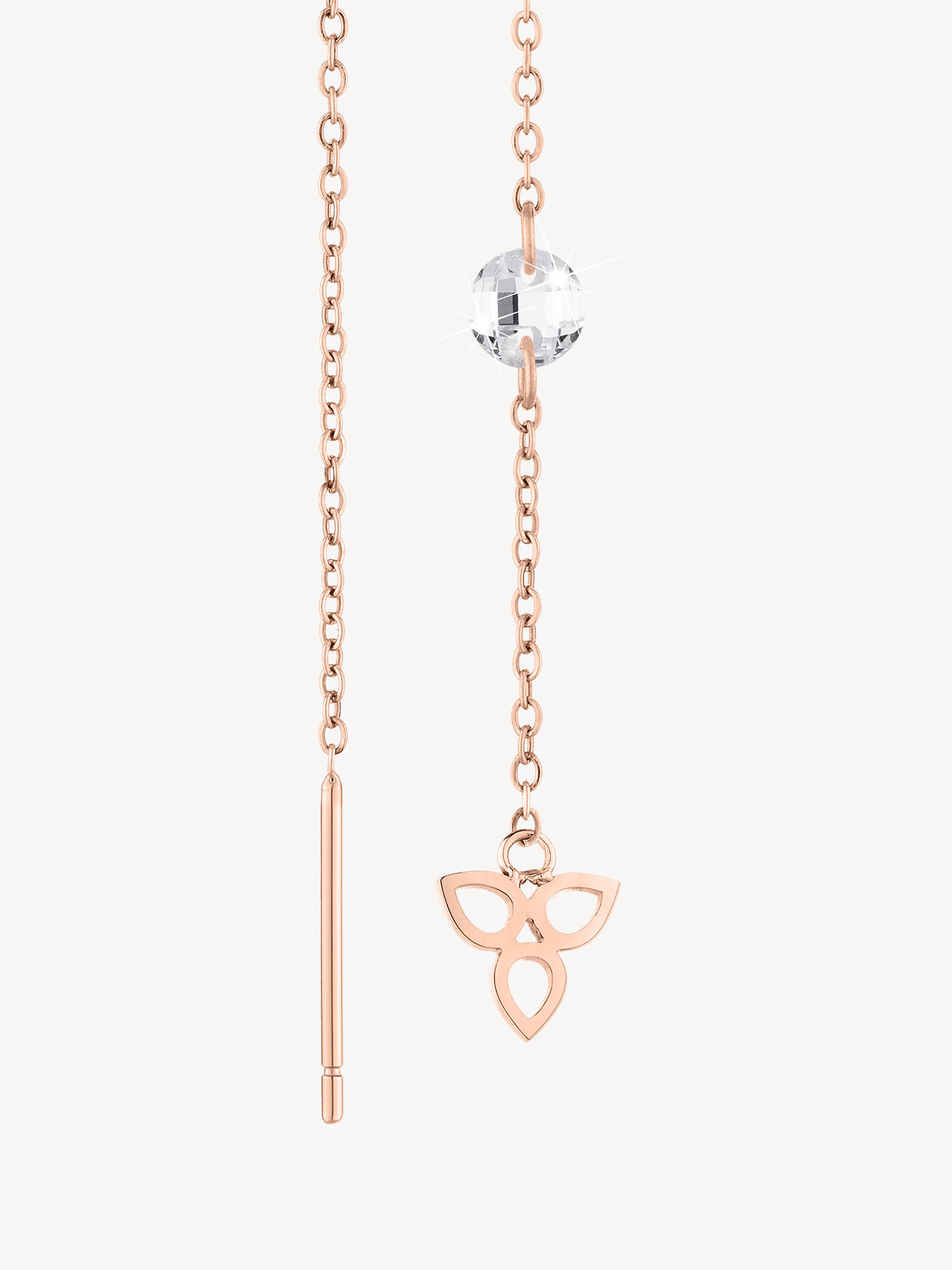 Boucles d'oreille - or rose