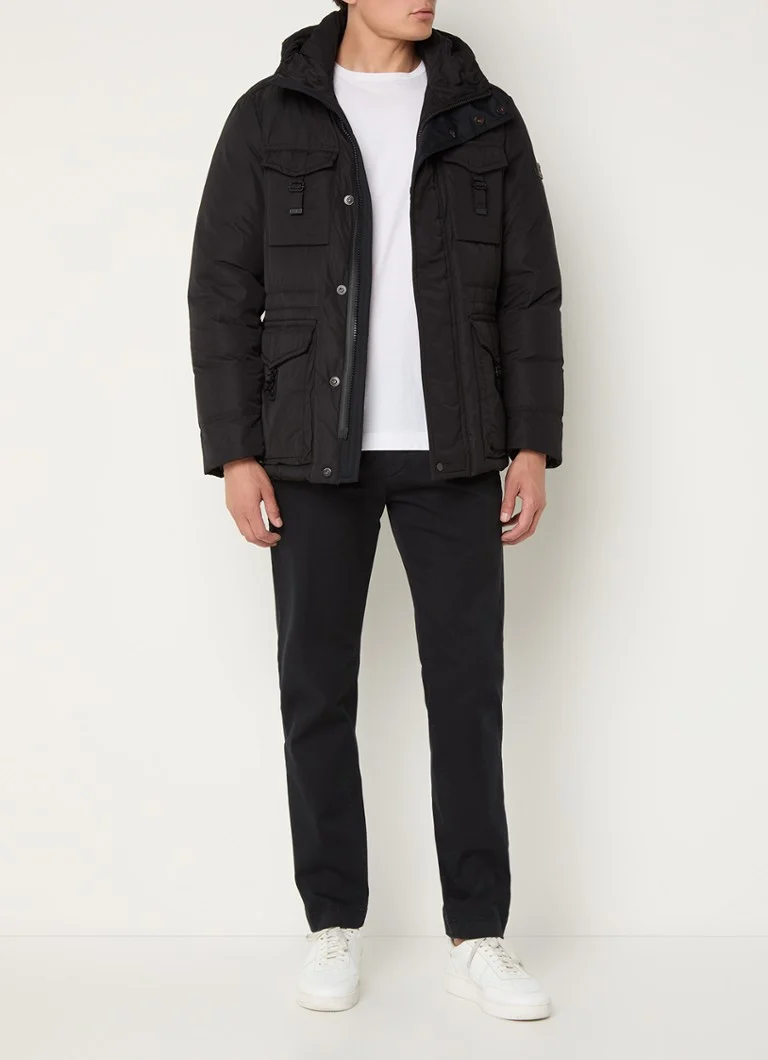 Peuterey Aiptek quilted parka with down fill and hood