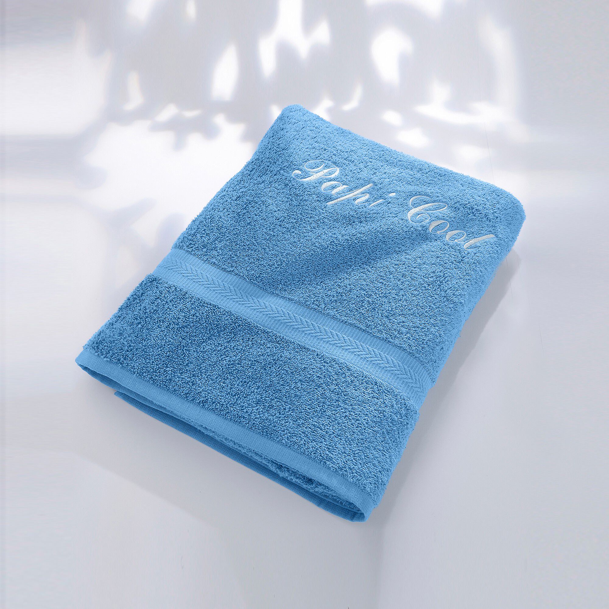 Serviette éponge personnalisable confort moelleux