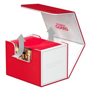 Ultimate Guard Sidewinder 100+ XenoSkin Synergie - Rot/Weiß