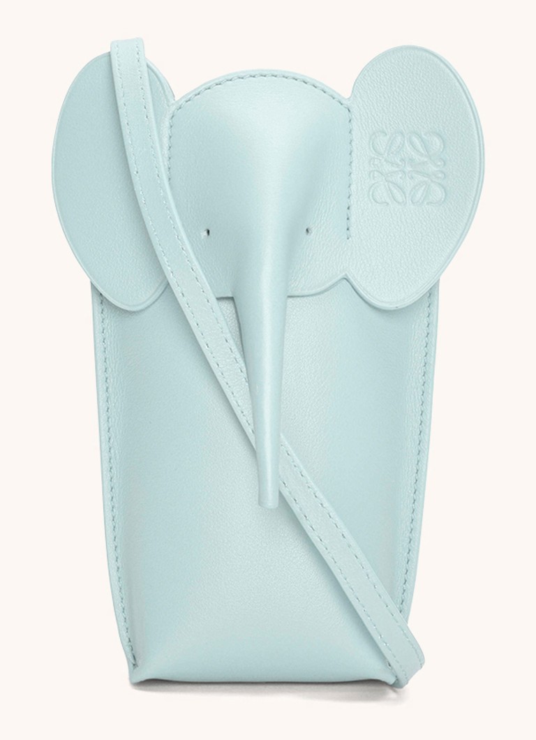 Geantă LOEWE Elephant Pocket din piele de vițel