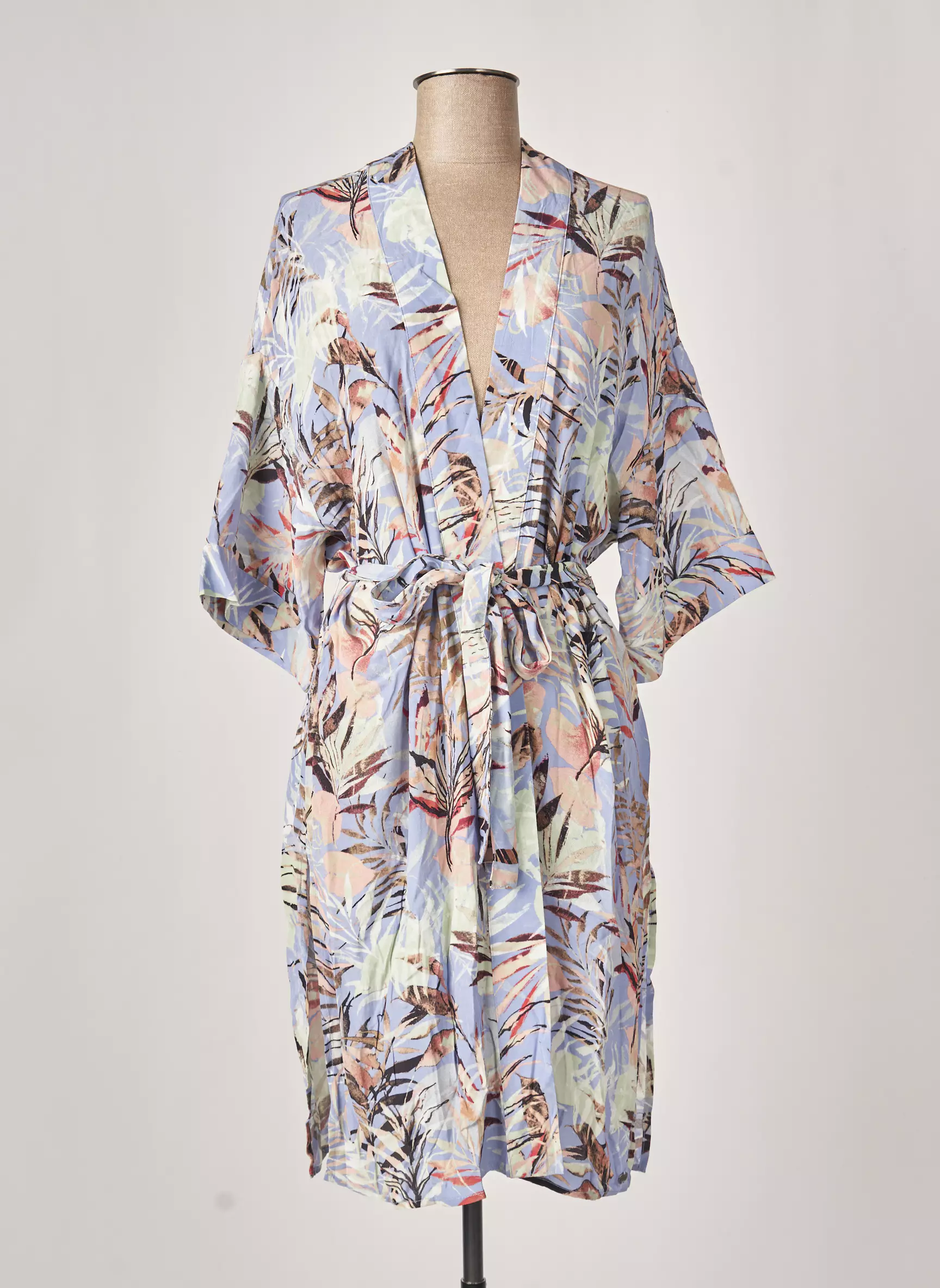 Garcia Vestes Kimono Femme couleur bleu