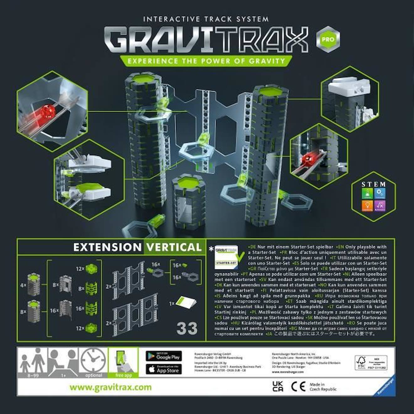 GraviTrax PRO Set d'extension Vertical