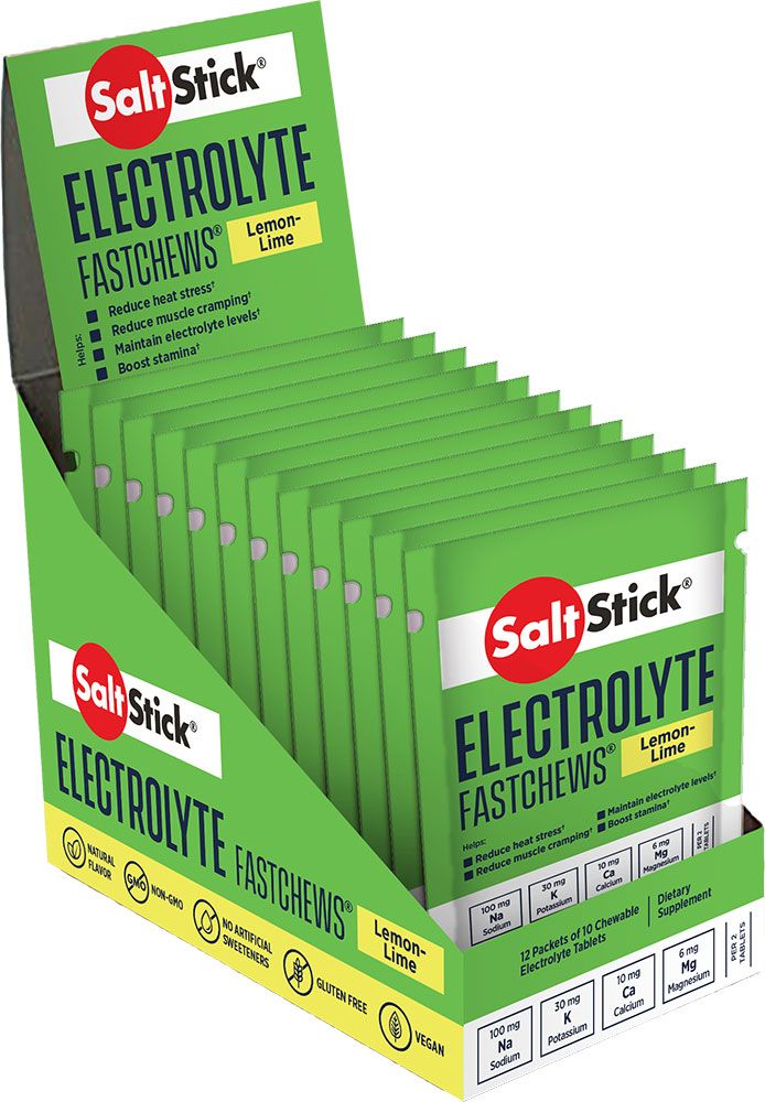 SaltStick FastChews Elektrolyte Kautabletten 12x16g kaufen | Bike-Discount
