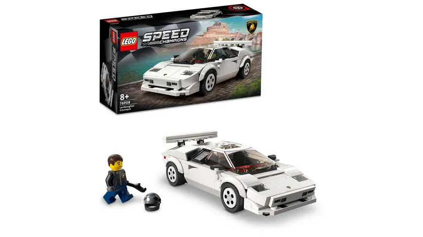 LEGO Speed Champions 76908 Lamborghini Countach, Modellauto Bausatz