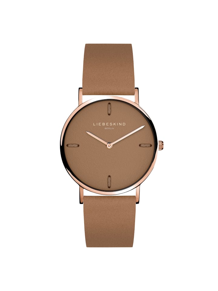 LIEBESKIND BERLIN Armbanduhr in braun günstig kaufen onesize