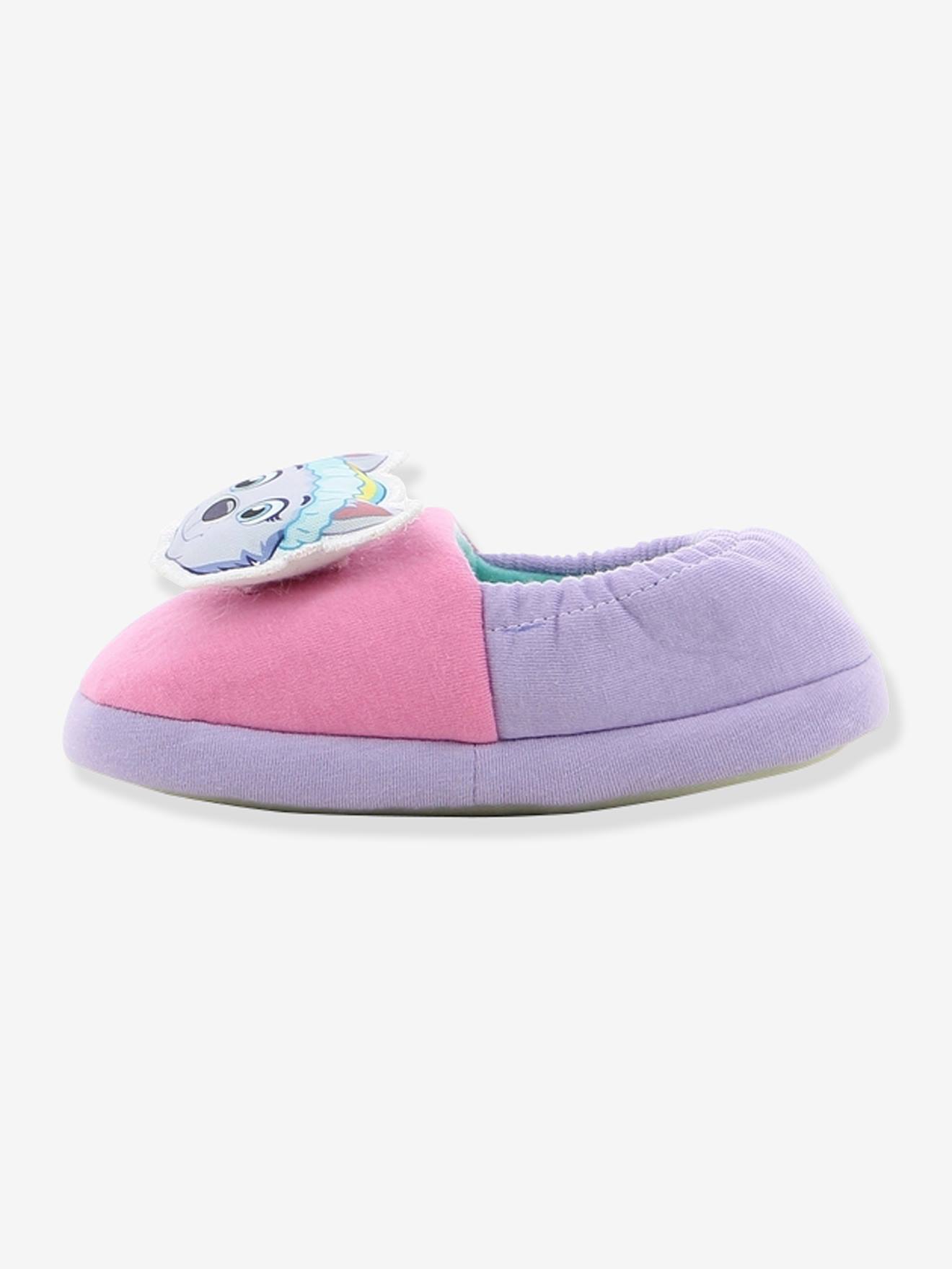 Chaussons élastiqués fille Pat'Patrouille® parme/rose