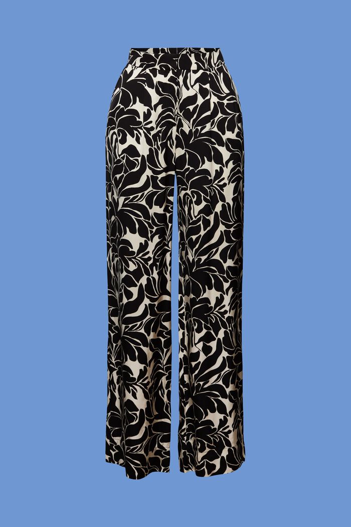 Satinhose mit weitem Bein, LENZING™ ECOVERO™