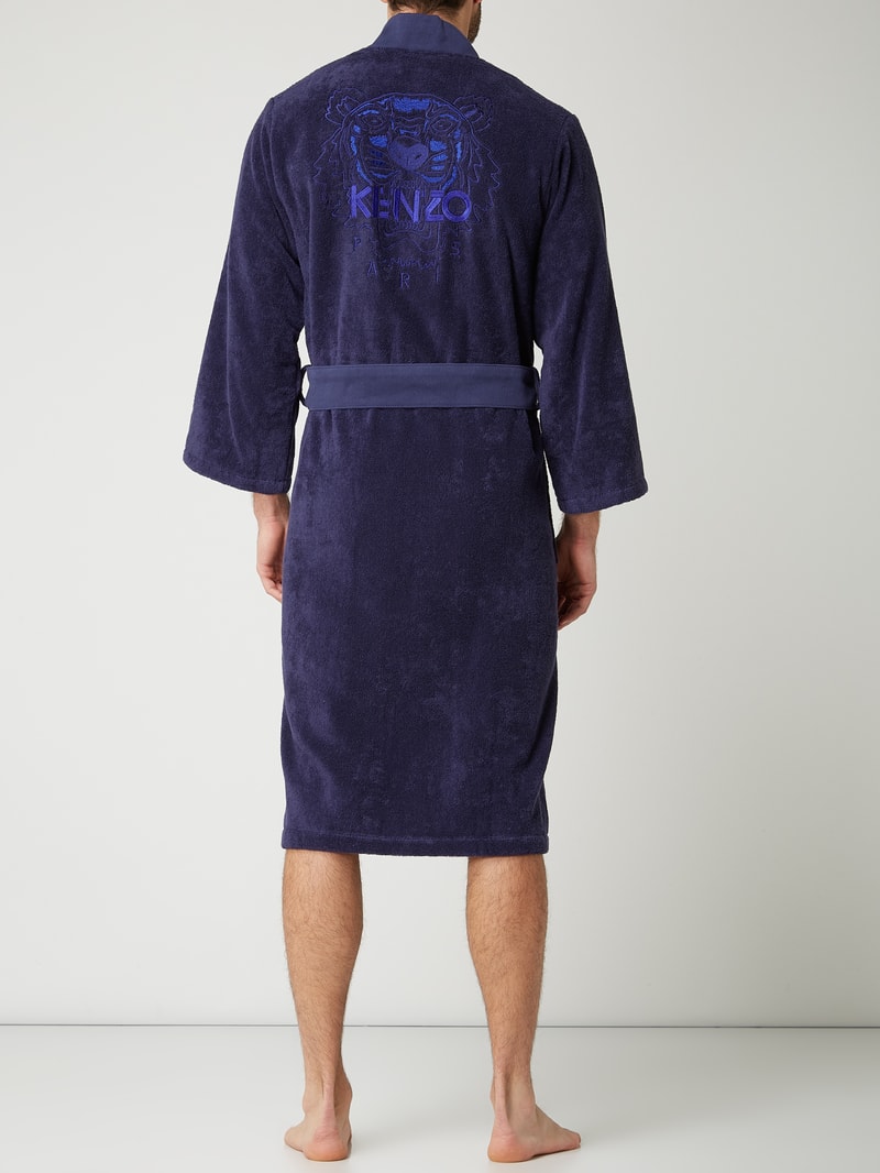 T-Shirt mit Stretch-Anteil in dunkelblau