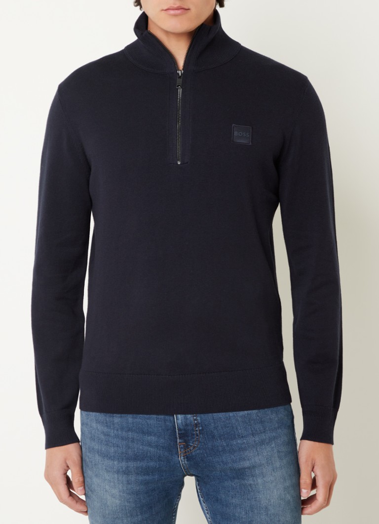 Cardigan subțire Kanobix cu o notă de cașmir, de la Hugo Boss.