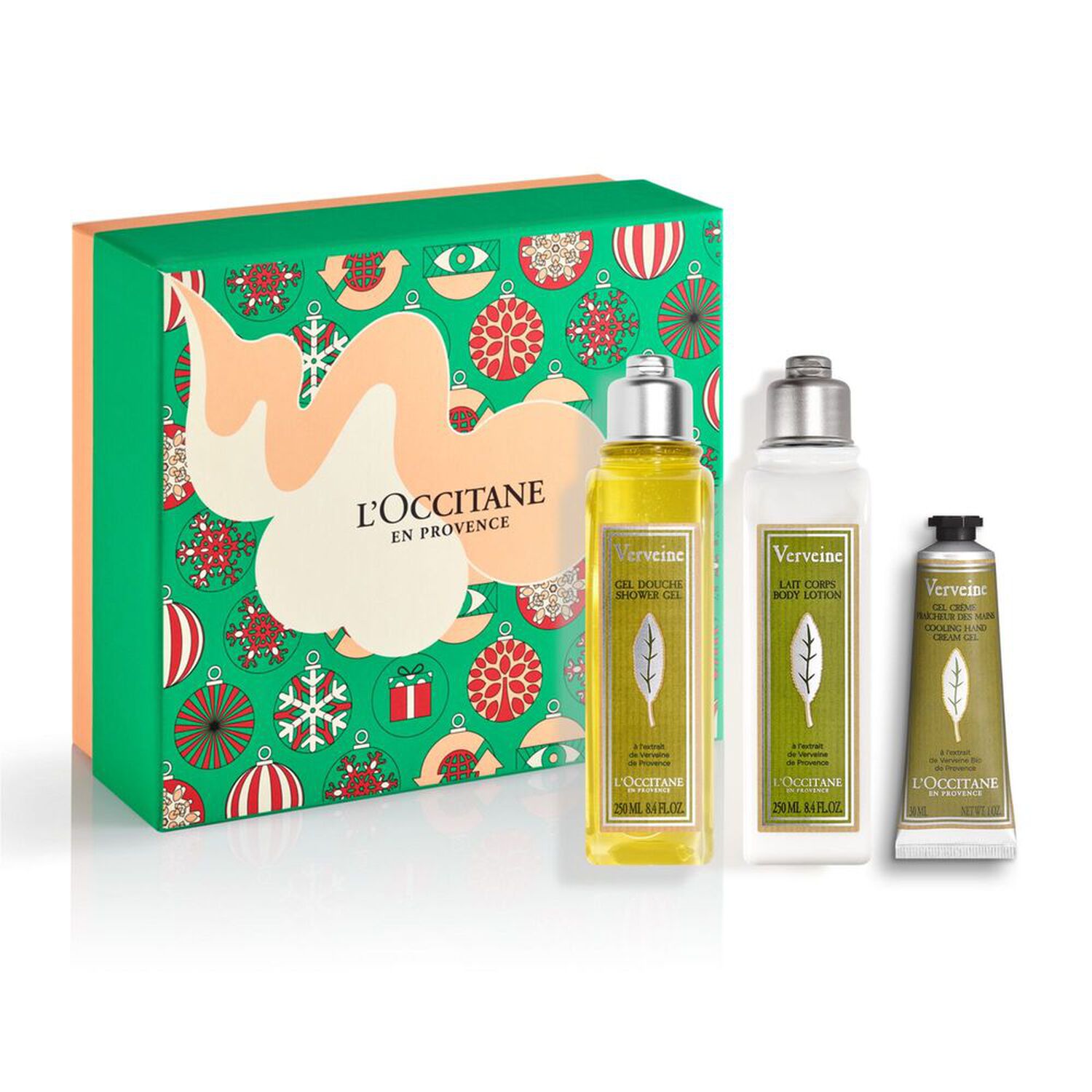 l'occitane Verveine Coffret Gel douche 250 ml + 2 Produits
