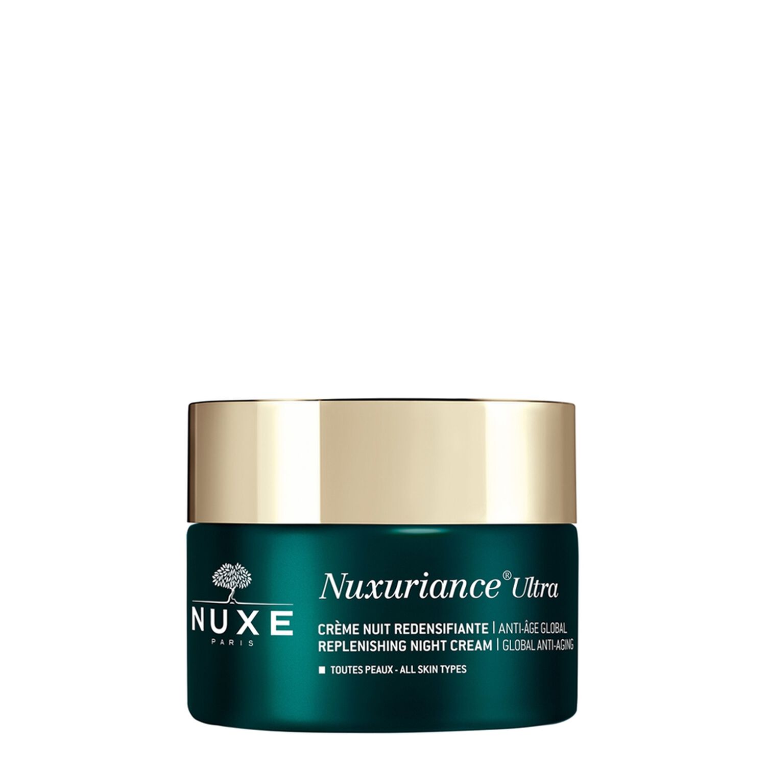 Nuxe Crème Anti-âge Nuit Redensifiante Nuxuriance® ultra - Toutes peaux - 50ml