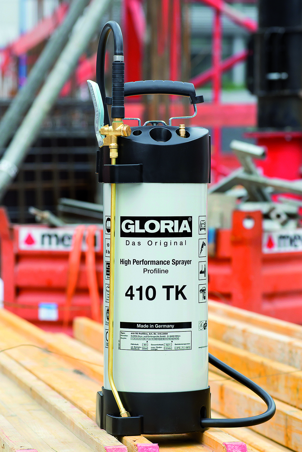 Gloria 000416.2400 410 TK Profiline Drukspuit 10l con compressoreaansluiting