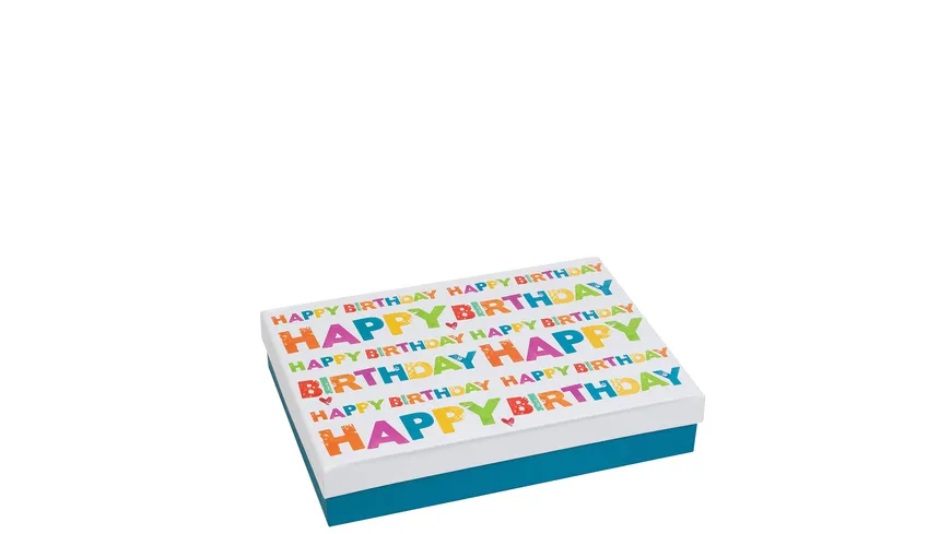 TRUBA Sammelbox klein Happy Birthday