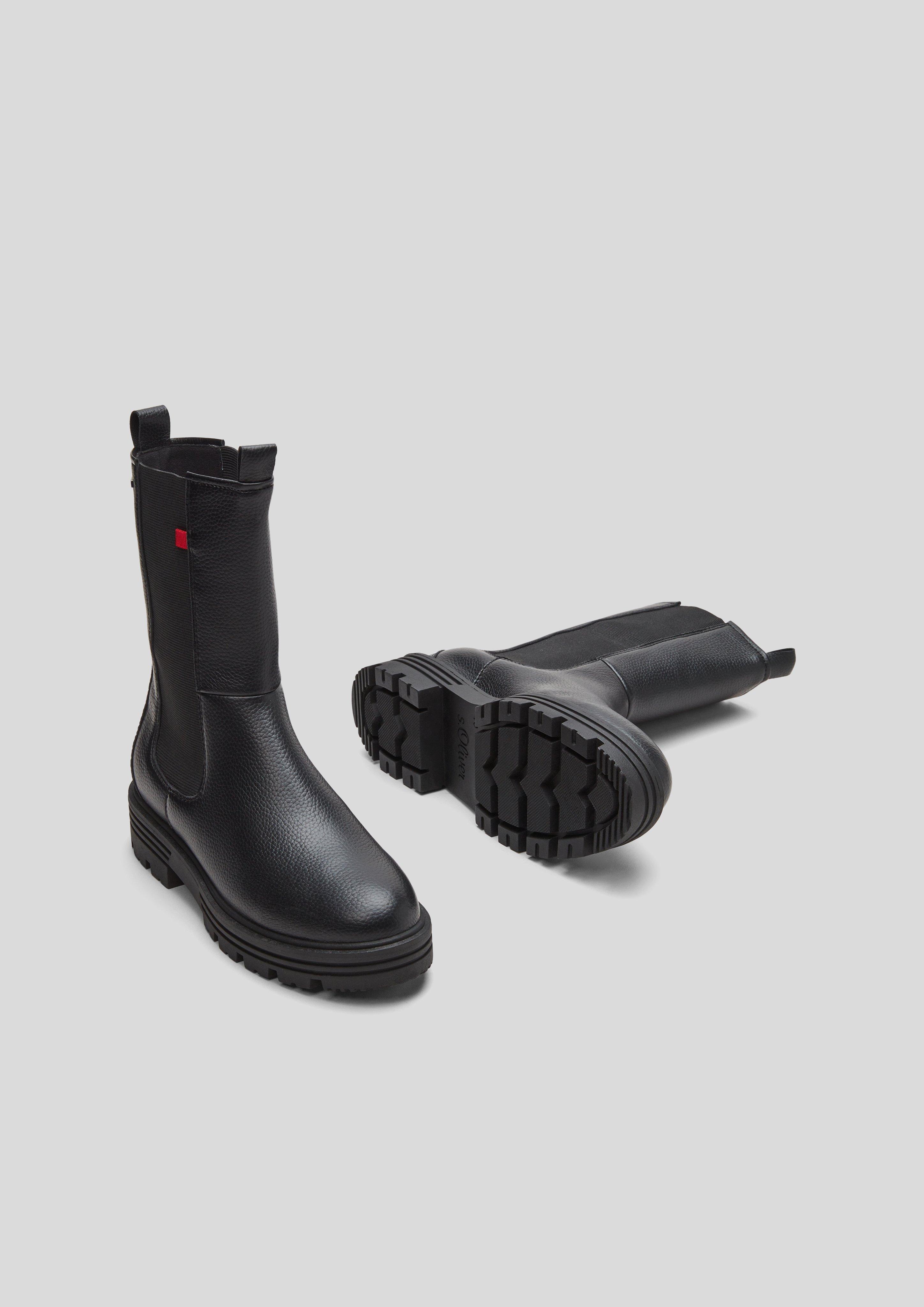 Boots mit Elastikeinsätzen  101.109.101.25420-001