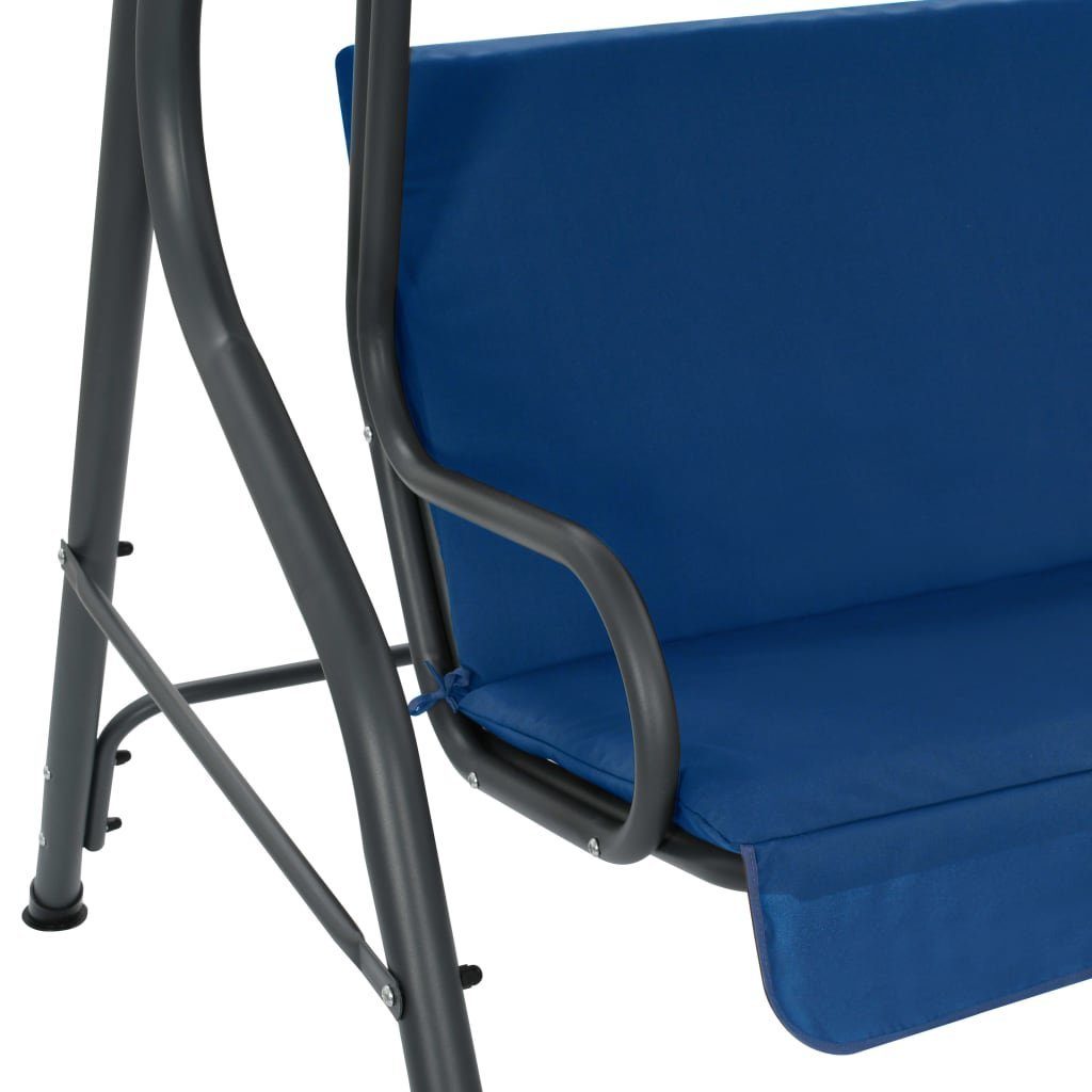 vidaXL Hollywoodschaukel Hollywoodschaukel Dunkelblau 170×110×153 cm Stoff, 1 tlg.