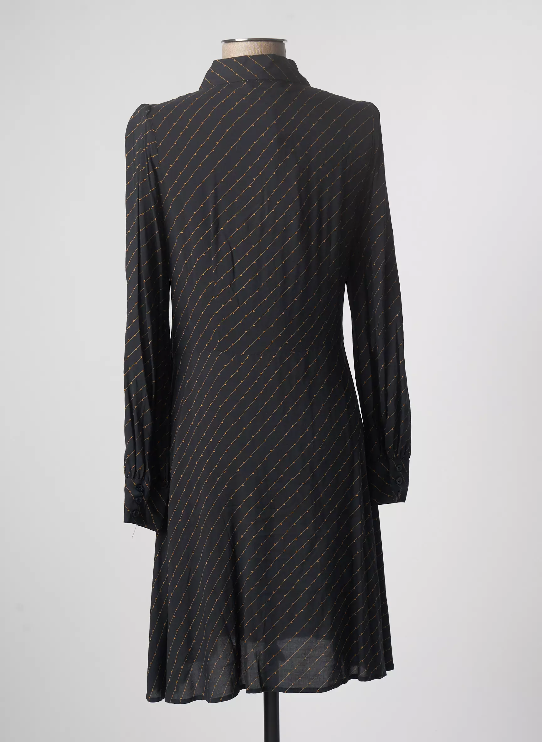 Second Female Robes Mi Longues Femme couleur noir