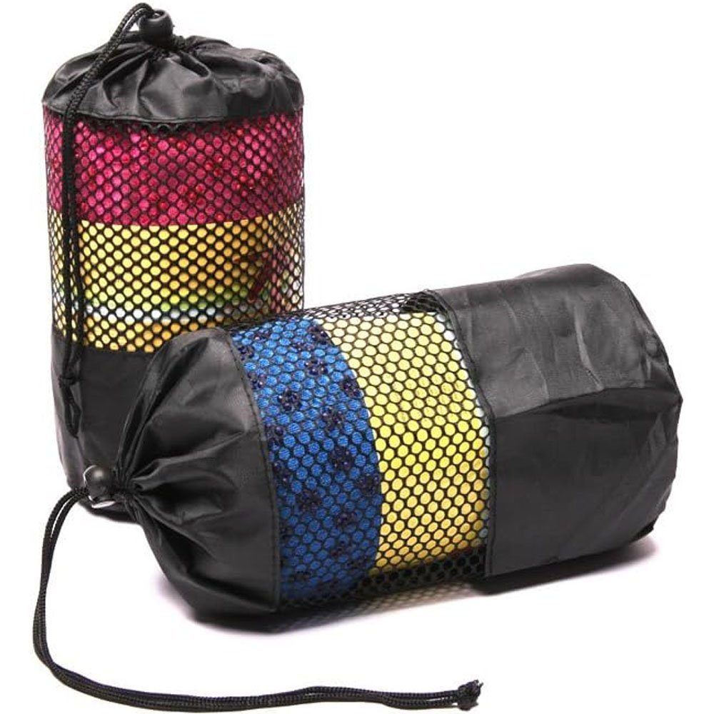 Sarfly Sporthandtuch Quick Dry rutschfeste Yoga Handtücher mit Mesh-Tragetasche, (1-St)