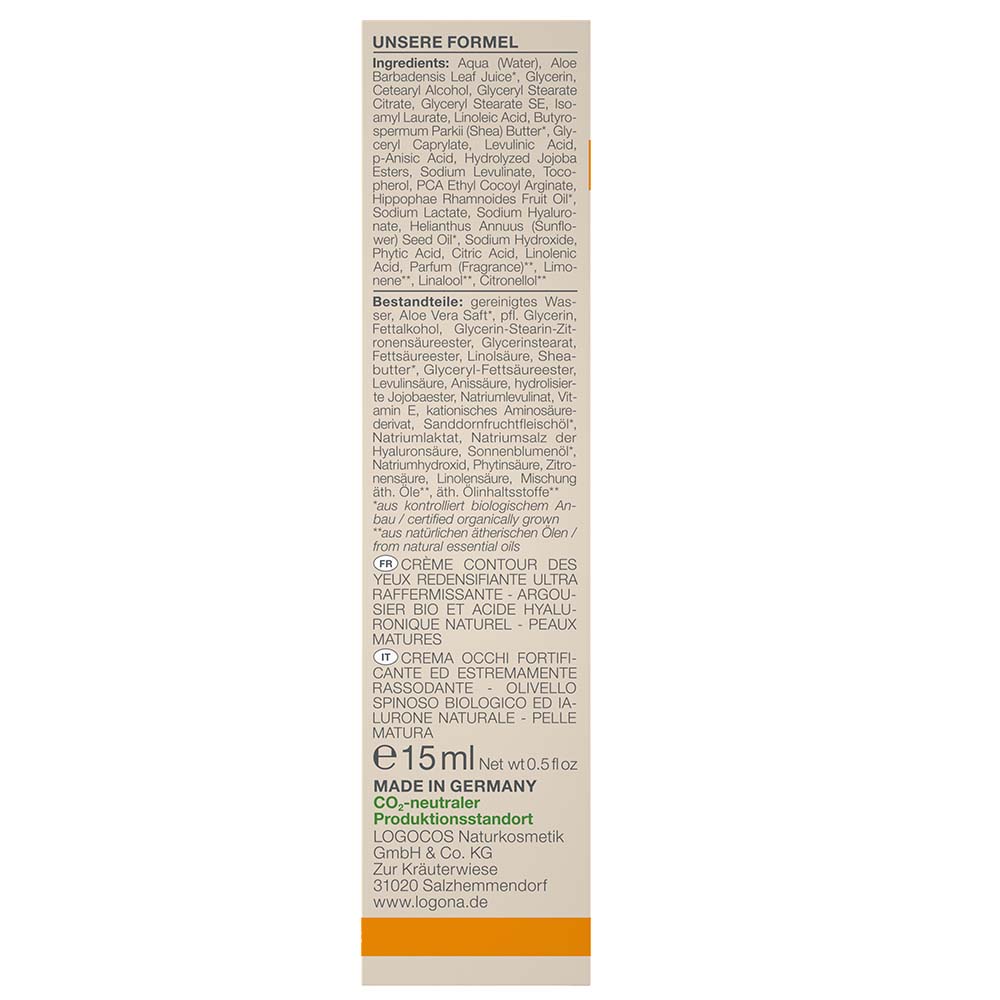 LOGONA Age Protection Festigende Augencreme 15 ml