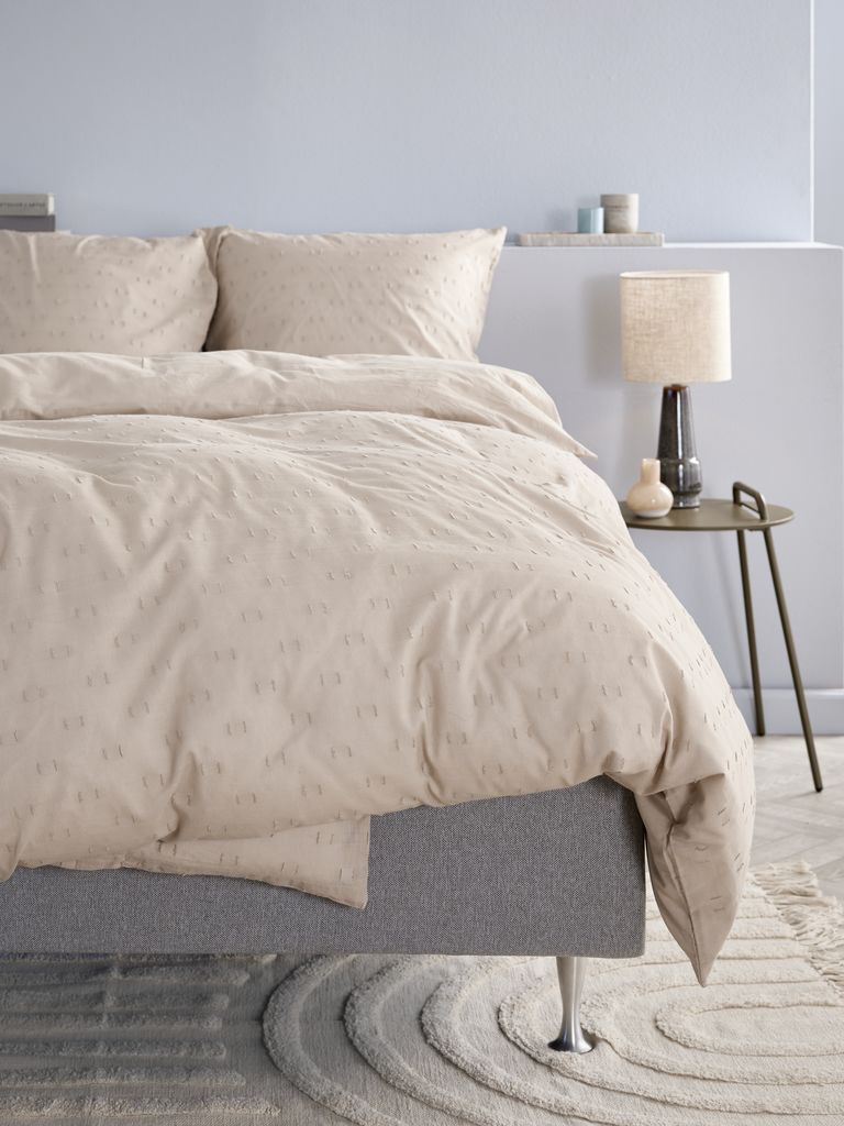 DORTHE plus DORTHE bedding set 140x200 sand