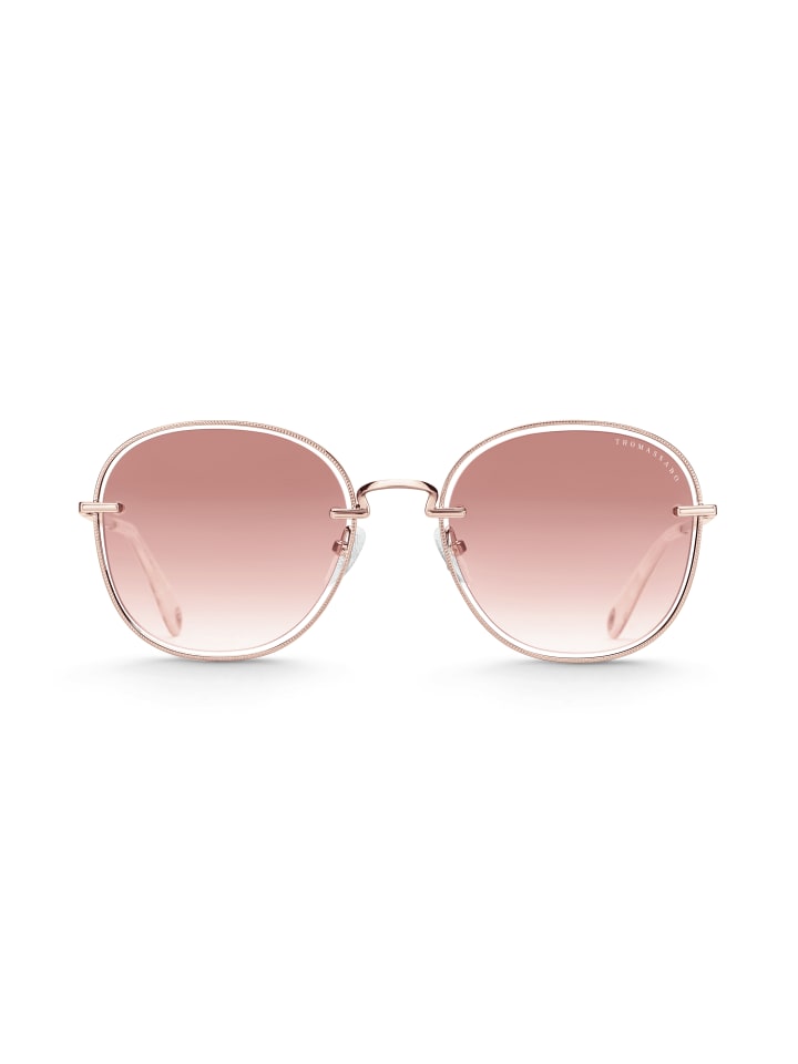 Thomas Sabo Sonnenbrille in roségold, creme, weiß günstig kaufen onesize