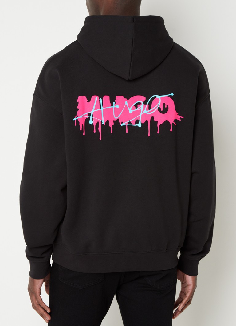 HUGO BOSS Dreezes hoodie with logo and back print