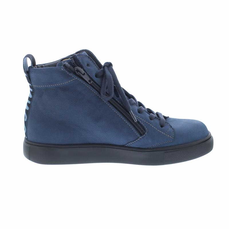 FINN COMFORT Schnür-Stiefeletten blau
