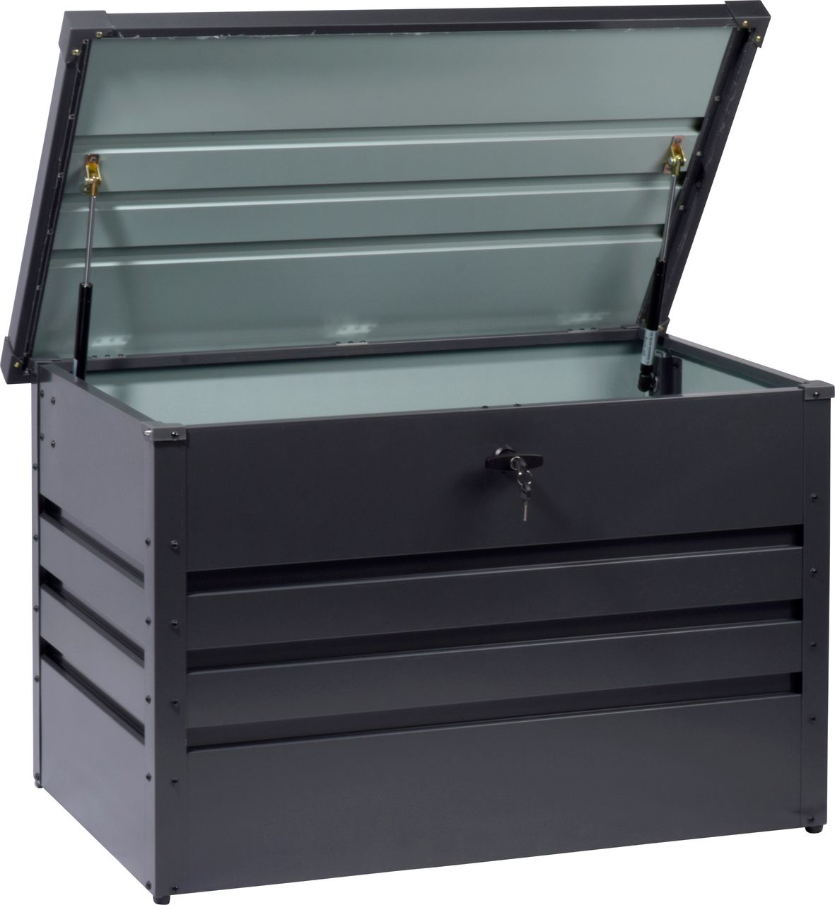 dobar Große Metall-Gartentruhe Valor 300l