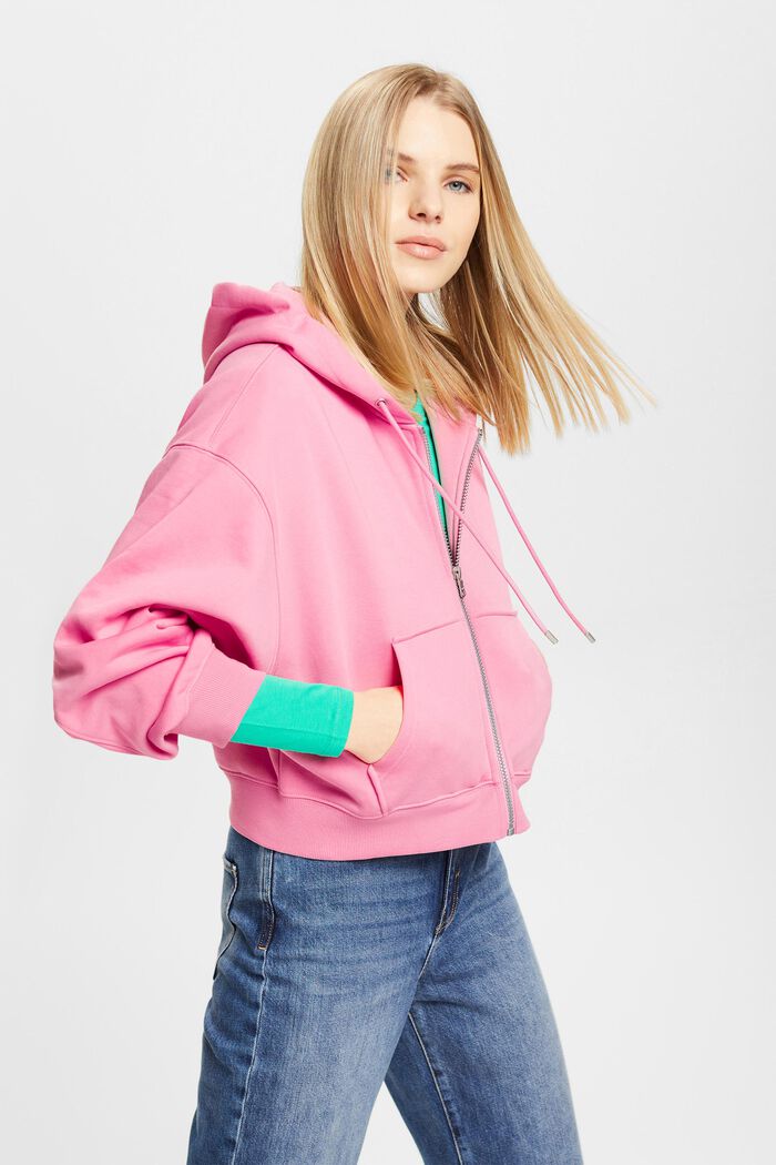 Logo-Hoodie mit Reißverschluss
