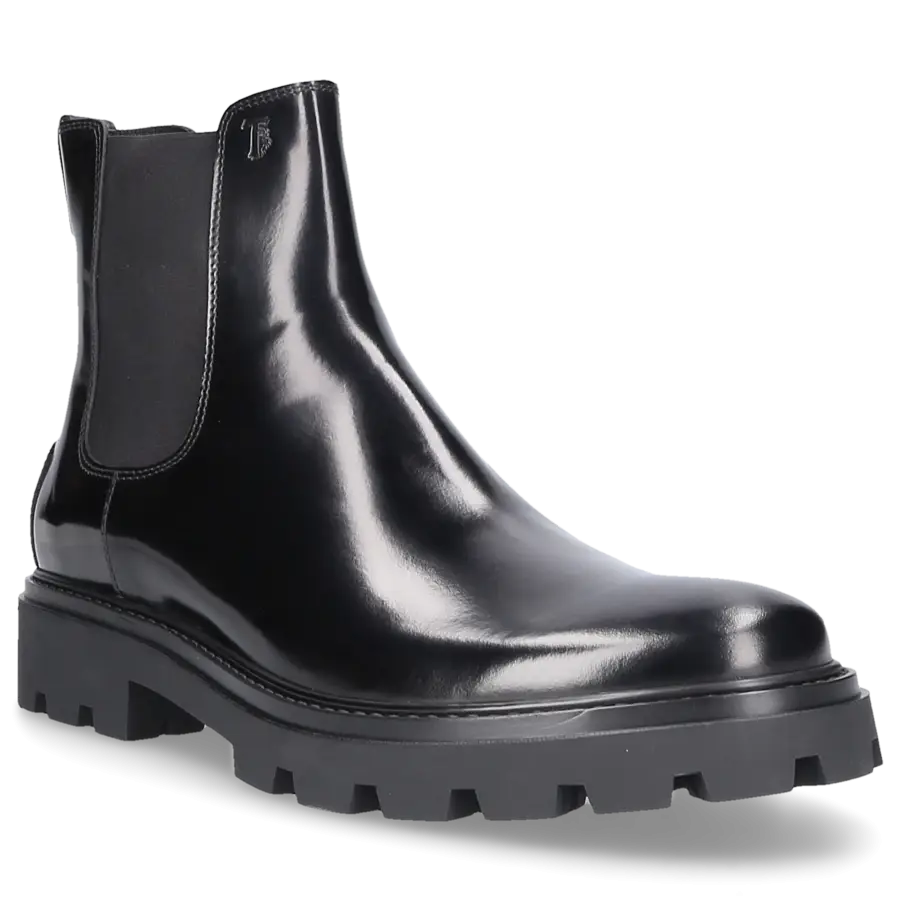 Tod's - Chelsea Boots M08J0 Veloursleder - schwarz