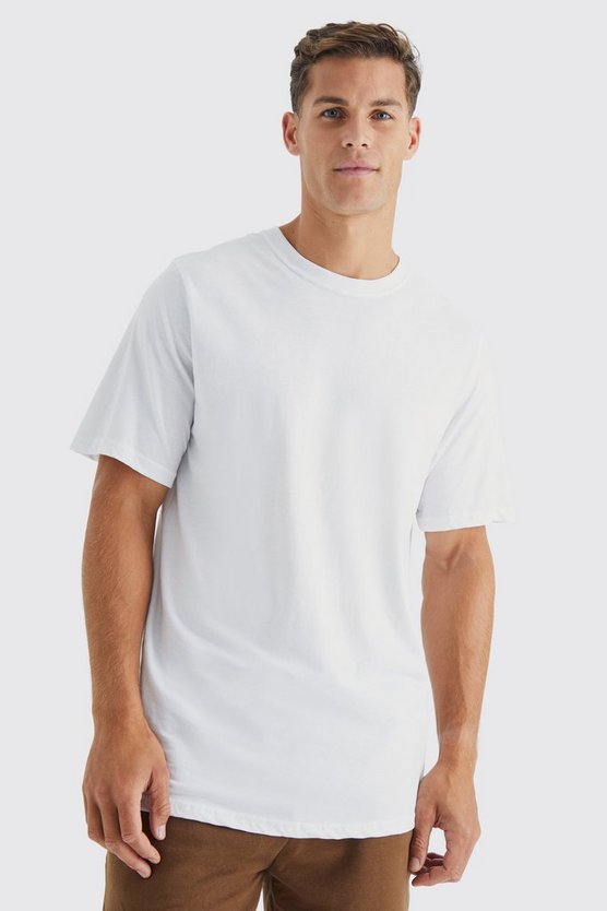 Tall Oversize T-Shirt mit Worldwide Y2K Print