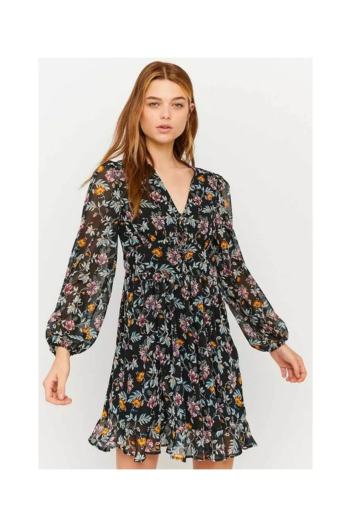 Tally Weijl Robes Mi Longues Femme couleur noir