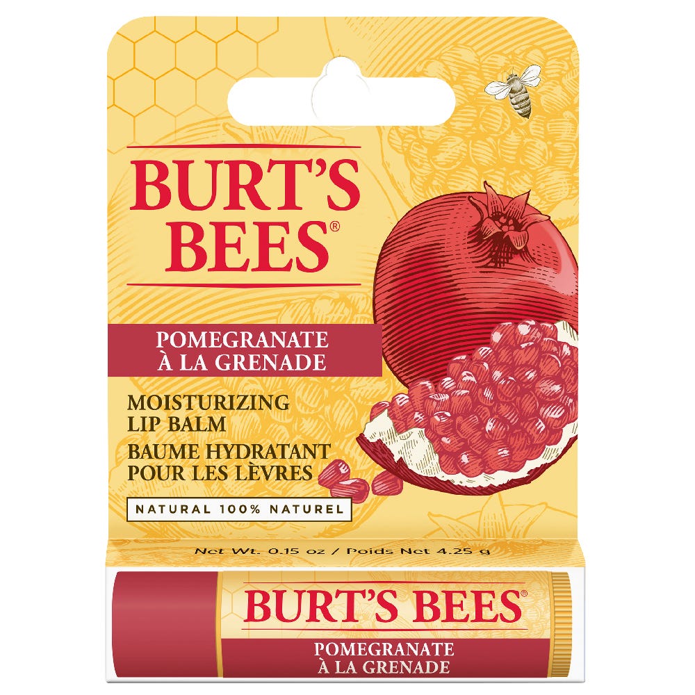 Burt's Bees Pomegranate Lip Balm Stick Blister 4,25 g