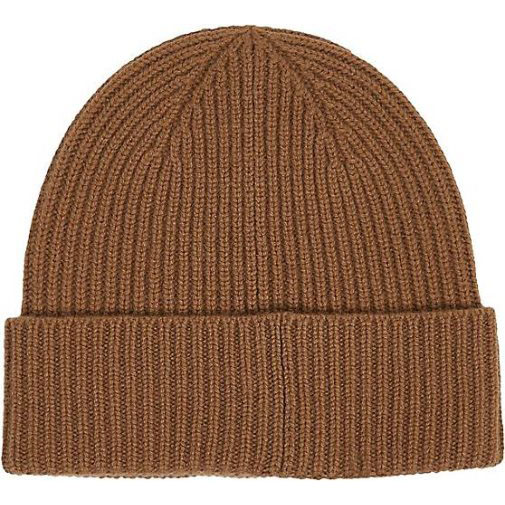 TOMMY HILFIGER Herren Kaschmirmütze TH CASHMERE PLAQUE BEANIE