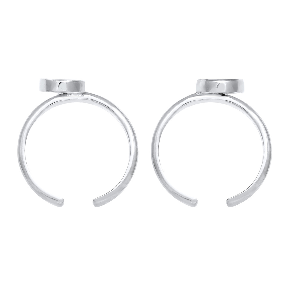 Elli Elli Bague Coeur d'enfant coloré et ludique avec émail en argent sterling 925 Bague