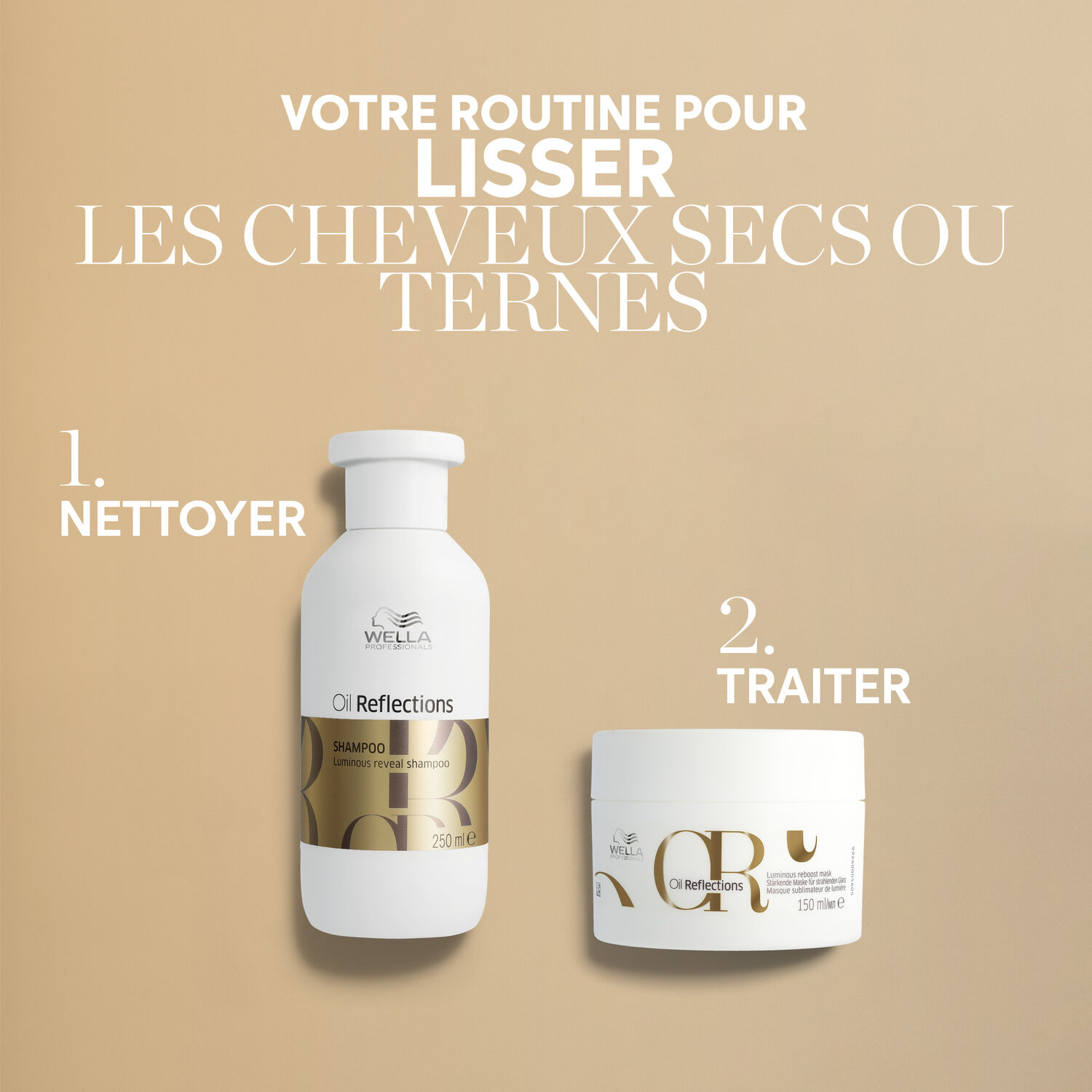 Wella Oil Reflections Shampooing Hydratant Révélateur de Lumière 500 ml