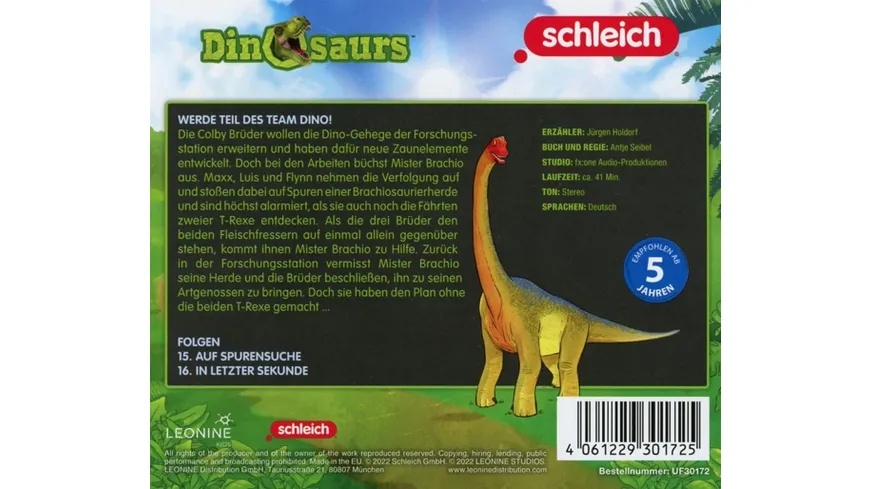Schleich Dinosaurs CD 08