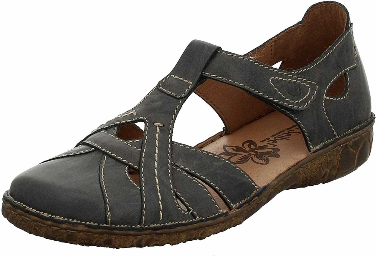 JOSEF SEIBEL Klassische Sandalen blau ROSALIE 29-Kletter gelocht