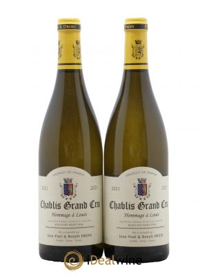 Chablis Grand Cru Hommage à Louis Jean-Paul & Benoît Droin (Domaine)  2021 - Lot de 2 Bouteilles