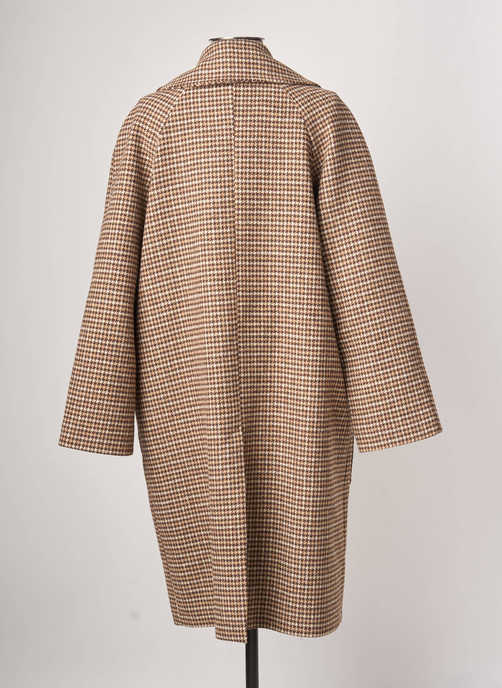 Janis John Manteaux Longs Femme couleur marron