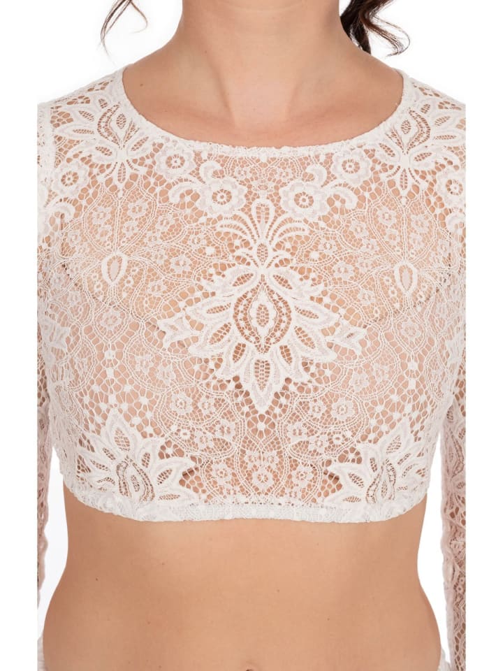 MarJo Dirndlbluse HORTENSIA-DALIDA in weiß günstig kaufen