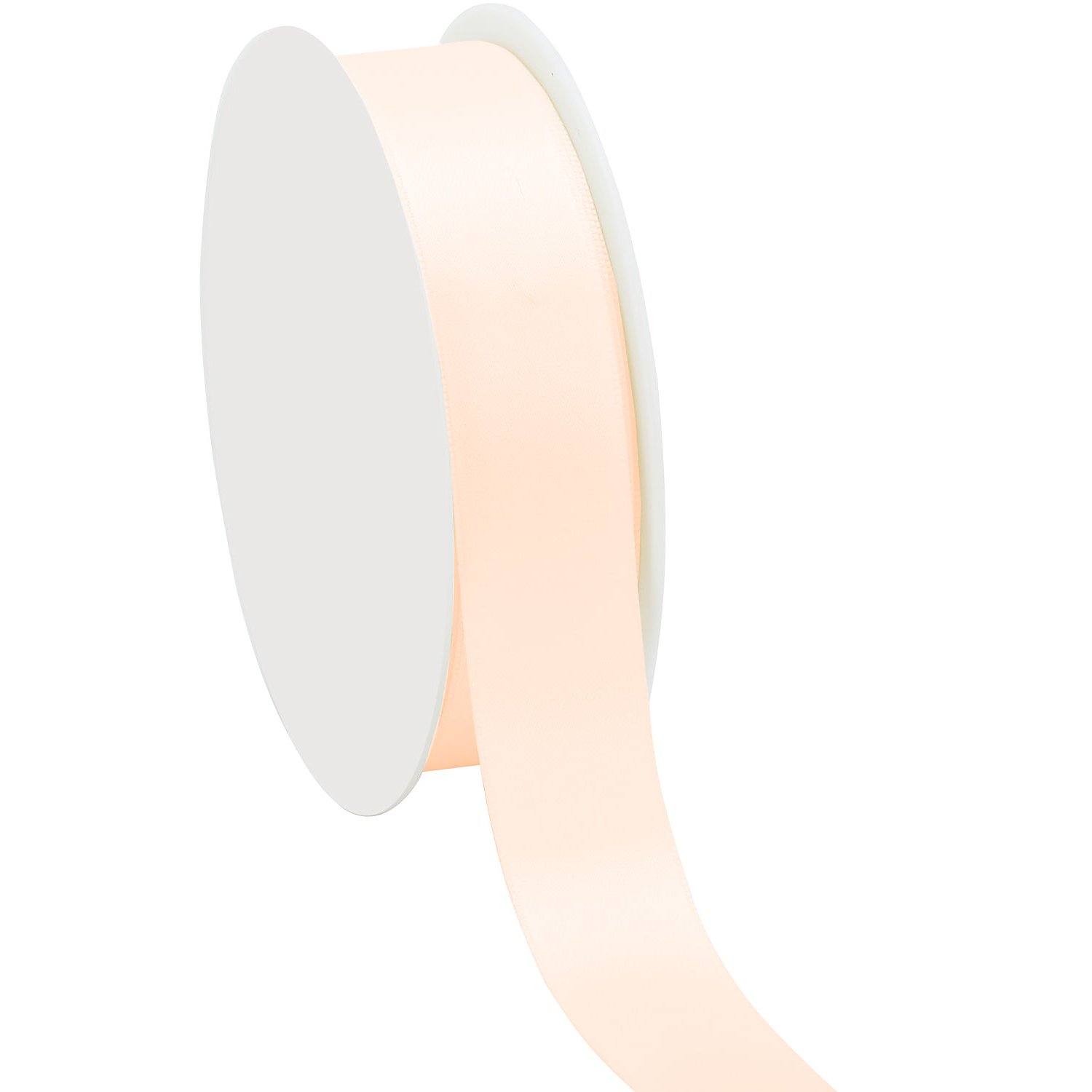 Satinband, creme, 25 mm, 25 m