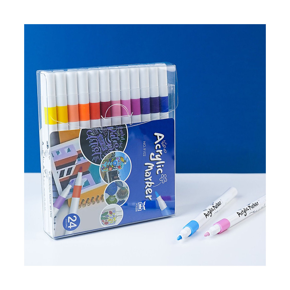 Acryl-Marker DIY Malerei Farbe auf Wasserbasis Farbe Stift Graffiti-Stifte für Kinder Acrylstifte