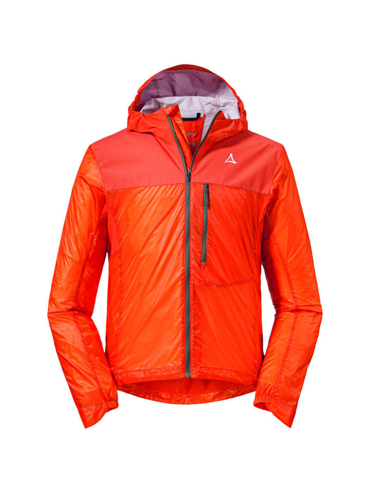 Schöffel Hybrid Jacke Flow Trail in orange günstig kaufen