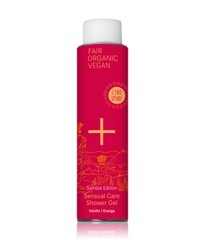i+m Naturkosmetik Sambia Edition Sensual Care Shower Gel Orange Vanille R-PET Duschgel-250 ml