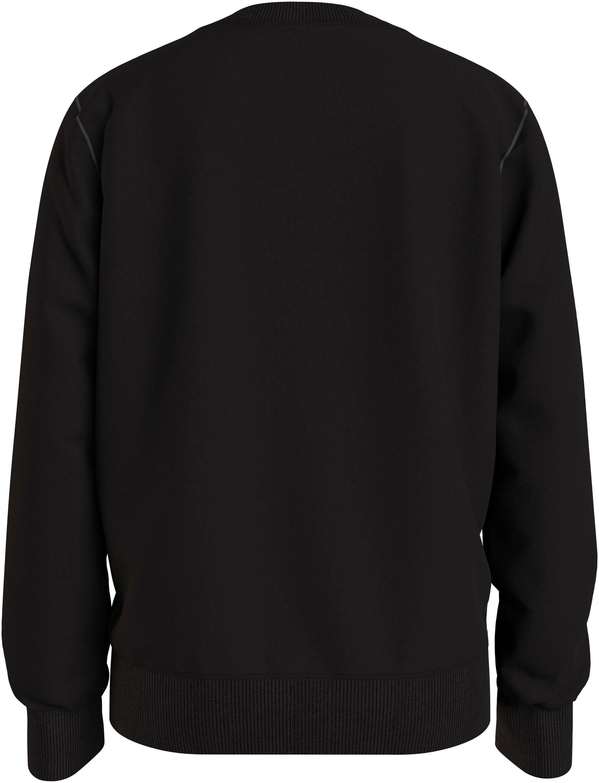 Calvin Klein Jeans Sweatshirt CK MONOGRAM TERRY CN mit Logodruck