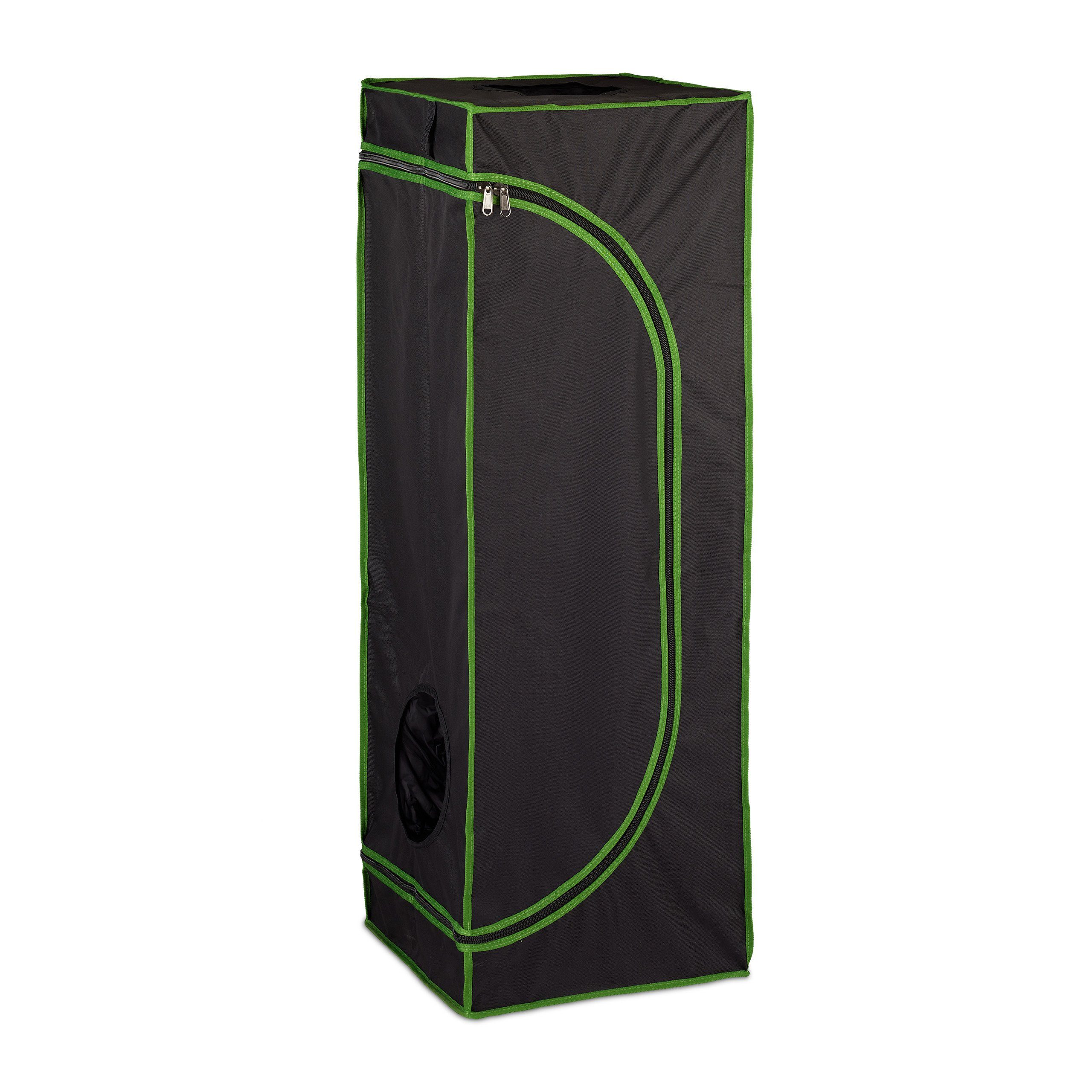 relaxdays Gewächshaus Growbox indoor, 40 x 40 x 120 cm