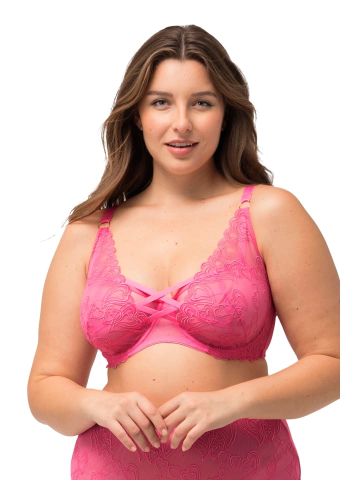 Ulla Popken Bügel-BH in rosarot günstig kaufen