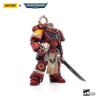 Warhammer 40k Actionfigur 1/18 Blood Angels Primaris Lieutenant Tolmeron 12 cm