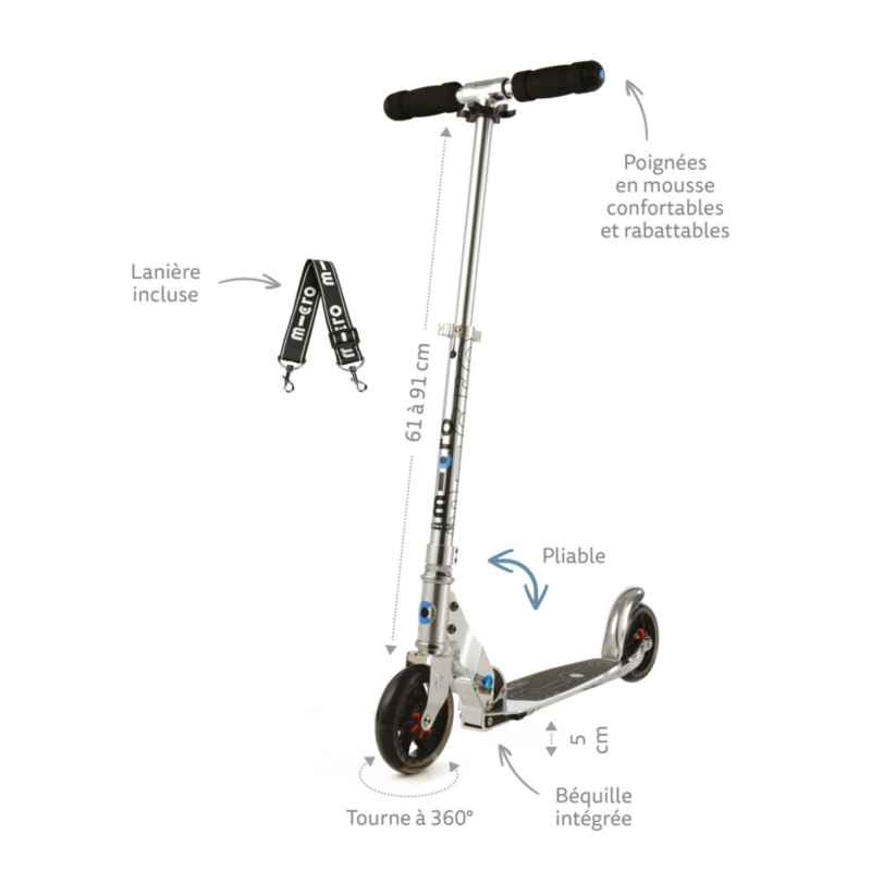 Trottinette pliable – Speed+ Mint
